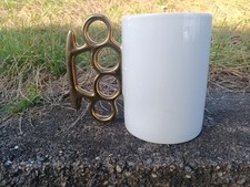 White Cup Knuckle Duster
