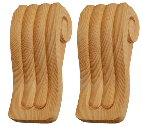 Carved wooden corbels regency - wooden,