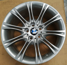 1X  SILVER GENUINE BMW MV2 E60 E61 5 SERIES 18"  ALLOY WHEEL 8036570