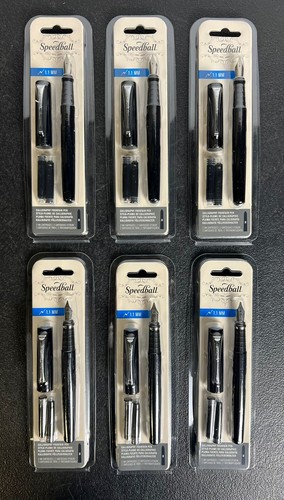 Lot speedball calligraphy - lot, of