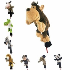 Novelty Wood Golf Covers Animals Club Headcover Golfer Gift Mascot Accessories,