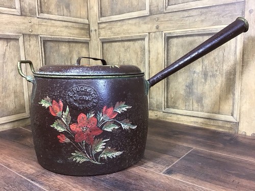 Vintage cast iron gallon - cast,