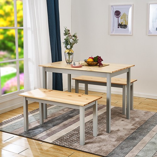 Solid wood dining table - wood,