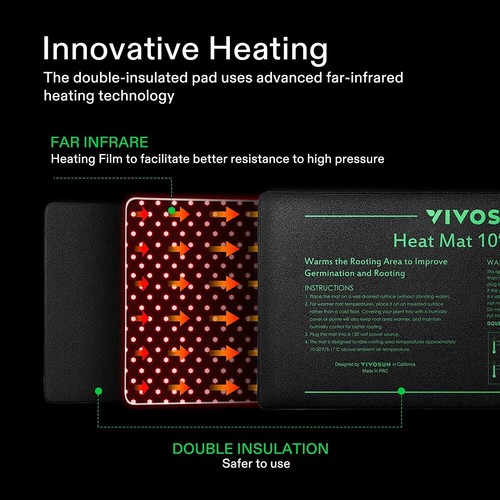 Vivosun seedling heat - seedling,