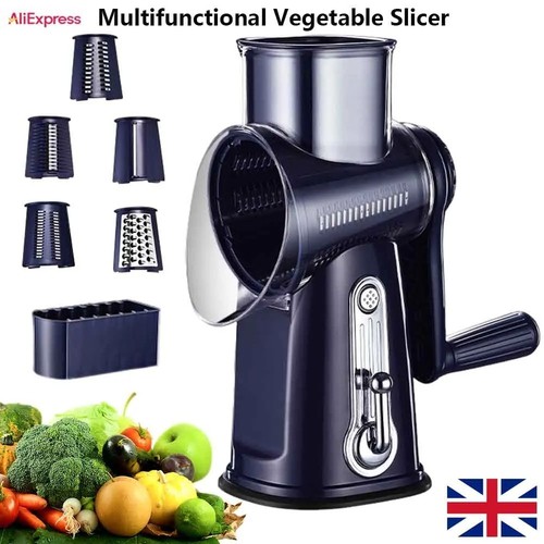 Rotary cheese grater - 5-in-1,