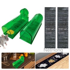 2X Humane Mouse Traps Live Catch and Releas Mousetrap Reusable Mice Trap No Kill