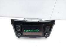 SAT NAV STEREO RADIO HEAD UNIT WITH SD CARD 259154ET1A NISSAN QASHQAI J11 2017