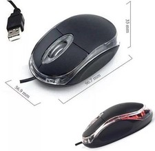 WIRED USB OPTICAL MOUSE FOR PC