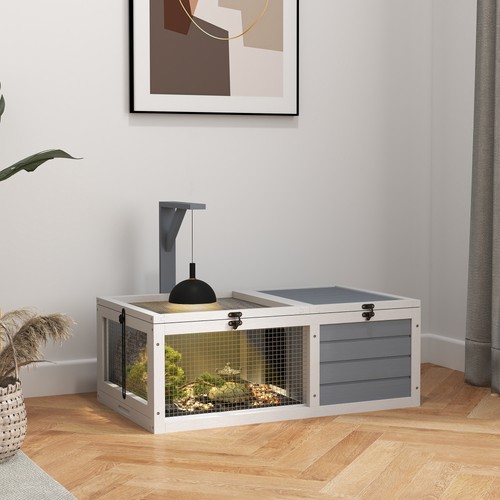 Wooden tortoise house - tortoise, with