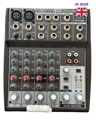 Behringer 802 xenyx input - behringer,