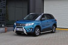 SUZUKI VITARA CHROME AXLE NUDGE A-BAR BULL BAR 2015 TO 2018