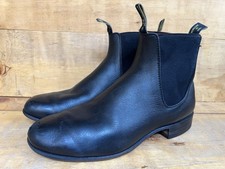 Vintage 70s RM Williams Chelsea Black Cuban Boots Size AU/UK 11 G / US 12