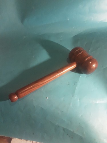 Vintage wooden auctioneer - vintage,