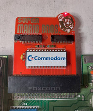 Super  Mario Bros Commodore 64 C64 128 cartridge cartuccia PLA SID game NEW