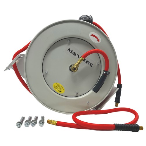 Retractable air hose - retractable, 3/8