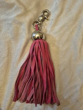 Mulberry Leather Tassel