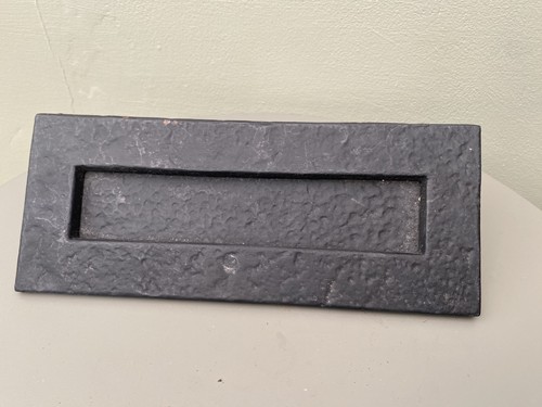 Cast iron letterbox letter - iron,