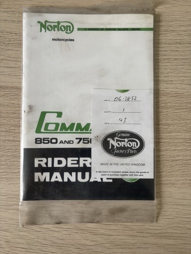Norton commando 750 850 - commando, mk1