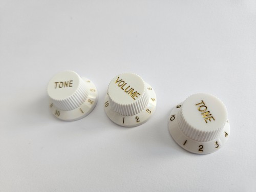 Strat knob set for guitars - strat,