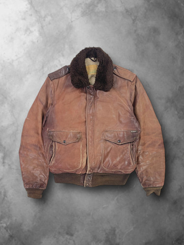 Brown vintage schott - brown,