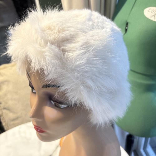 Faux fur hat russian style - faux,