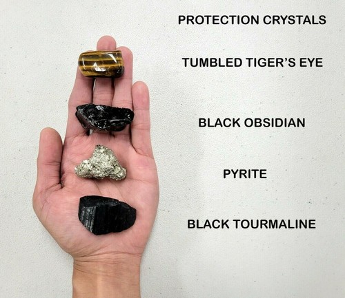 Crystals for protection set - crystals,