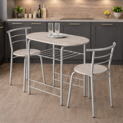 Modern oak dining table - oak,