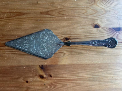 Antique cake server - cake,