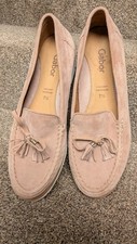 Beige suede Leather Gabor