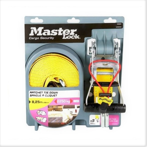 Ratchet tie down strap x - tie,