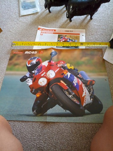 Honda poster and road - honda, rc