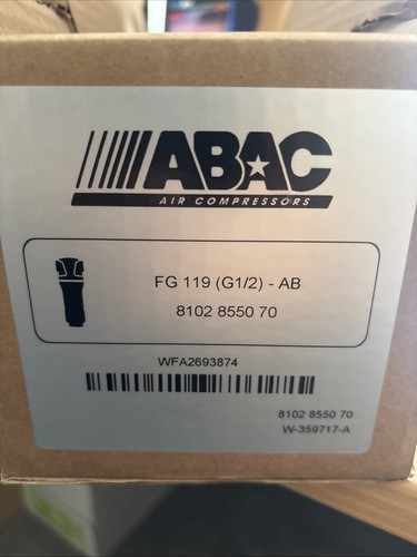 Abac air compressor fg119 - abac,