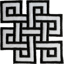 Endless Knot Patch Iron Sew On