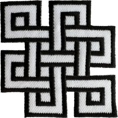 Endless knot patch iron sew - iron,