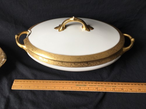 Limoges antique tureen - limoges,