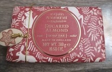 Asquith & Somerset Sugar Almond Soap Bar 300g. Made In England Gift Idea For Him