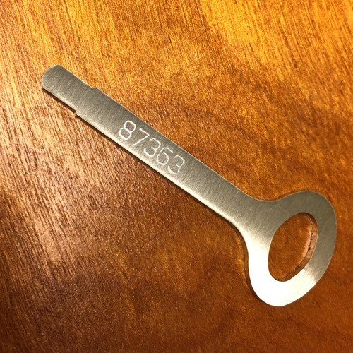 Flat key for singer simanco - key,