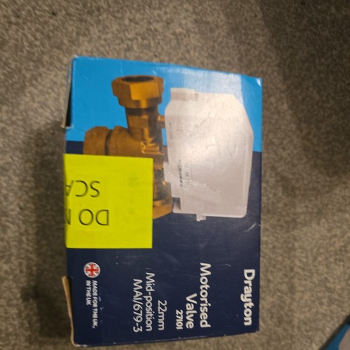 Drayton port motorised valve - port,