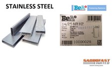 STAINLESS STEEL 14 TYPE STAPLES BOX 5,000 - 25MM