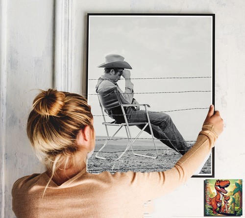 Giant james dean - james, /