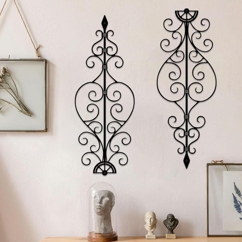 Metal scroll wall - scroll,