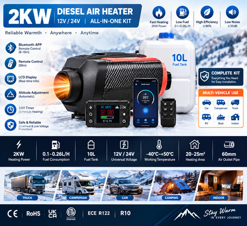 Sunster 2kw diesel air - diesel,