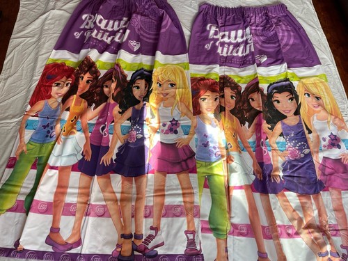 Lego friends lined - lined, blackout