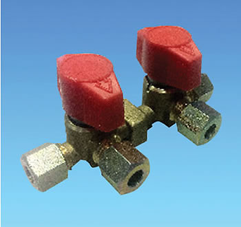 Gas isolation valve double - gas, valve,
