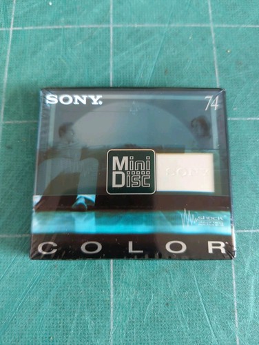 Sony mini disc - color, 74
