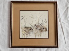 Leveret framed print by Mads