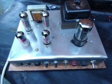 Valve amplifier Home Made