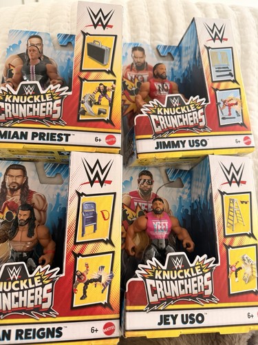 Wwe knuckle crunchers - 4x,