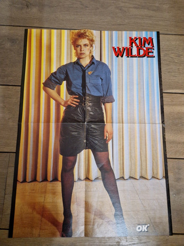 Kim wilde very rare poster - wilde,