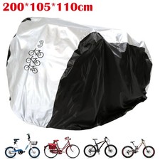 Large Waterproof Mountain Bicycle Bike Cover Dustproof UV Protector For 3 Bikes